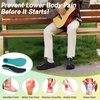 image:imageOrthoComfoot Mens Orthopedic Diabetic Wide Slippers Comfortable Plantar Fasciitis Arch Support Leather Slip On Oxfords Flat Feet Neuropathy Casual House Loafers for Foot and Heel Pain ReliefK1black
