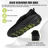 image:imageOrthoComfoot Mens Orthopedic Diabetic Wide Walking Shoes Comfortable Arch Support Plantar Fasciitis Orthotics Slip On Loafers Hammer Toes Casual Hook and Loop Shoes for Foot and Heel Pain ReliefK1black