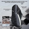 image:imageOrthoComfoot Mens Orthopedic Plantar Fasciitis Shoes Wide Toe Box Arch Support Diabetic Sports Sneakers Fashion Casual Hammer Toes Shoes for Foot and Heel Pain ReliefK1black1