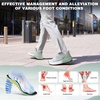 image:imageOrthoComfoot Mens Orthopedic Plantar Fasciitis Shoes Wide Toe Box Arch Support Diabetic Sports Sneakers Fashion Casual Hammer Toes Shoes for Foot and Heel Pain ReliefK2mint