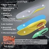image:imageOrthoComfoot Mens Orthopedic Plantar Fasciitis Wide Shoes Comfortable High Arch Support Trail Running Sneakers for Walking amp Hiking Orthotic Tennis Casual Relief for Flat Feet Feet PainK2grey