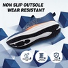 image:imageOrthoComfoot Mens Orthopedic Road Running Shoes Comfortable Casual Arch Supports Plantar Fasciitis Orthotic Athletic Sneakers Casual Sports Tennis Work Walking Shoes for Foot Heel and Pain ReliefW2blue