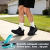 image:imageOrthoComfoot Mens Orthopedic Road Running Shoes Comfortable Casual Arch Supports Plantar Fasciitis Orthotic Athletic Sneakers Casual Sports Tennis Work Walking Shoes for Foot Heel and Pain ReliefW1black