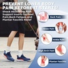 image:imageOrthoComfoot Mens Orthopedic Road Running Shoes Comfortable Casual Arch Supports Plantar Fasciitis Orthotic Athletic Sneakers Casual Sports Tennis Work Walking Shoes for Foot Heel and Pain ReliefW2blue