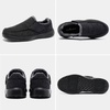 image:imageOrthoComfoot Mens Orthopedic Slippers Shoes with Arch Support Plantar Fasciitis House Slip On Loafers Comfortable Moccasin Mule Clogs for Indoor OutdoorW1black