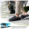 image:imageOrthoComfoot Mens Orthopedic Slippers Shoes with Arch Support Plantar Fasciitis House Slip On Loafers Comfortable Moccasin Mule Clogs for Indoor OutdoorBlack