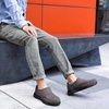 image:imageOrthoComfoot Mens Orthopedic Slippers Shoes with Arch Support Plantar Fasciitis House Slip On Loafers Comfortable Moccasin Mule Clogs for Indoor OutdoorW2brown