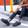 image:imageOrthoComfoot Mens Orthopedic Slippers Shoes with Arch Support Plantar Fasciitis House Slip On Loafers Comfortable Moccasin Mule Clogs for Indoor OutdoorBlack