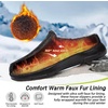 image:imageOrthoComfoot Mens Orthopedic Slippers Shoes with Arch Support Plantar Fasciitis House Slip On Loafers Comfortable Moccasin Mule Clogs for Indoor OutdoorBlack