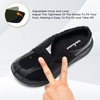 image:imageOrthoComfoot Mens Orthopedic Wide Winter Slippers for Diabetic Comfortable Arch Support Leather Dress Shoes for Plantar Fasciitis Casual Orthotic Hammer Toes Walking Shoes for Foot and Heel PainK1black