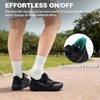 image:imageOrthoComfoot Womens Diabetic Wide Toe Box Sport Shoes Comfortable Arch Support Plantar Fasciitis Orthotic Running Sneakers Casual Work Tennis Outdoor Walking Shoes for Swollen Feet Heel PainK1black