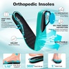 image:imageOrthoComfoot Womens Diabetic Wide Toe Box Sport Shoes Comfortable Arch Support Plantar Fasciitis Orthotic Running Sneakers Casual Work Tennis Outdoor Walking Shoes for Swollen Feet Heel PainK3mint