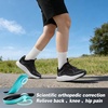image:imageOrthoComfoot Womens Orthopedic Plantar Fasciitis Shoes Comfortable Arch Support Flat Feet Orthotic Athletic Road Running Sneaker Casual Breathable Tennis Walking Shoes for Foot Heel and Pain ReliefW1black