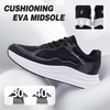 image:imageOrthoComfoot Womens Orthopedic Plantar Fasciitis Shoes Comfortable Arch Support Flat Feet Orthotic Athletic Road Running Sneaker Casual Breathable Tennis Walking Shoes for Foot Heel and Pain ReliefW1black