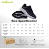 image:imageOrthoComfoot Womens Orthopedic Plantar Fasciitis Shoes Comfortable Arch Support Flat Feet Orthotic Athletic Road Running Sneaker Casual Breathable Tennis Walking Shoes for Foot Heel and Pain ReliefW1black