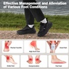 image:imageOrthoComfoot Womens Orthopedic Trail Running Shoes  Arch Support for Plantar Fasciitis Orthotic Athletic Sneakers for Flat Feet amp High Arch Tennis Walking Hiking Shoes Foot amp Heel Pain ReliefW1black