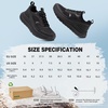 image:imageOrthoComfoot Womens Orthopedic Trail Running Shoes  Arch Support for Plantar Fasciitis Orthotic Athletic Sneakers for Flat Feet amp High Arch Tennis Walking Hiking Shoes Foot amp Heel Pain ReliefW1black