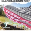 image:imageOrthoComfoot Womens Orthopedic Waterproof Mid Trekking Hiking Boots Comfortable Plantar Fasciitis Ankle Support Workout Walking Running Shoes Orthotic Trail Boots for Feet and Heel Pain ReliefW2grey