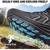 image:imageOrthoComfoot Womens Orthopedic Waterproof Mid Trekking Hiking Boots Comfortable Plantar Fasciitis Ankle Support Workout Walking Running Shoes Orthotic Trail Boots for Feet and Heel Pain ReliefW1black