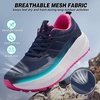 image:imageOrthoComfoot Womens Orthopedic Wide Plantar Fasciitis ShoesComfortable Arch Support Flat Feet Orthotic Sports SneakersCasual Hammer Toes Trekking Walking Running Shoes for Foot Heel and Pain ReliefK1dark Blue