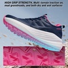 image:imageOrthoComfoot Womens Orthopedic Wide Plantar Fasciitis ShoesComfortable Arch Support Flat Feet Orthotic Sports SneakersCasual Hammer Toes Trekking Walking Running Shoes for Foot Heel and Pain ReliefK1dark Blue