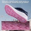 image:imageOrthoComfoot Womens Orthopedic Wide Plantar Fasciitis Trail Shoes Comfortable Diabetic Arch Support Orthotic Flat Feet Running Sneakers Casual Non Slip Hiking Shoes for Foot Heel and Pain ReliefK1dark Blue