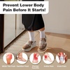 image:imageWomens Orthopedic Diabetic Wide Slippers Comfortable Arch Support Plantar Fasciitis House Slip On Loafers Casual Flat Feet Winter Warm Walking Shoes for Foot and Heel Pain ReliefK2brownBeige