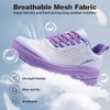 image:imageWomens Orthopedic Diabetic Wide Toe Box Running Shoes Comfortable Arch Support Plantar Fasciitis Orthotic Athletic Sneakers Casual Work Tennis Walking Shoes for Swollen Feet Hee amp Foot Pain ReliefK4purple