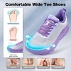 image:imageWomens Orthopedic Diabetic Wide Toe Box Running Shoes Comfortable Arch Support Plantar Fasciitis Orthotic Athletic Sneakers Casual Work Tennis Walking Shoes for Swollen Feet Hee amp Foot Pain ReliefK4purple