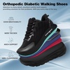 image:imageWomens Orthopedic Diabetic Wide Toe Box Running Shoes Comfortable Arch Support Plantar Fasciitis Orthotic Athletic Sneakers Casual Work Tennis Walking Shoes for Swollen Feet Hee amp Foot Pain ReliefK1black4