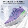 image:imageWomens Orthopedic Diabetic Wide Toe Box Running Shoes Comfortable Arch Support Plantar Fasciitis Orthotic Sport Sneakers Supportive Hammer Toes Casual Walking Shoes for Foot Heel and Pain ReliefK2purple