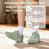 image:imageWomens Orthopedic Diabetic Wide Toe Box Walking Shoes Comfortable Arch Support Plantar Fasciitis Orthotic Swollen Sneakers Casual Flat Feet Tennis Walking Shoes for Foot Heel and Pain ReliefK2green