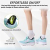 image:imageWomens Orthopedic Diabetic Wide Walking Shoes Comfortable Arch Support Plantar Fasciitis Orthotic Slip OnOff Sport Running Sneakers Casual Flat Feet Swollen Athletic Shoes for Foot Heel and PainK3mint