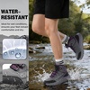 image:imageWomens Orthopedic Plantar Fasciitis Boots Comfortable Arch Support Waterproof Hiking Walking Trekking Trail Sneakers Flat Feet Orthotic Mid Ankle Support Work Shoes for Foot and Heel Pain ReliefW1grey
