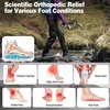 image:imageWomens Orthopedic Plantar Fasciitis Boots Comfortable Arch Support Waterproof Hiking Walking Trekking Trail Sneakers Flat Feet Orthotic Mid Ankle Support Work Shoes for Foot and Heel Pain ReliefW1grey