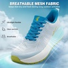 image:imageWomens Orthopedic Plantar Fasciitis Shoes Comfortable Wide Arch Support Diabetic Orthotic Flat Feet Trail Running Athletic Hiking Sneakers Casual Sports Trekking Walking Shoes for Foot Heel PainK2light Blue