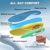 image:imageWomens Orthopedic Plantar Fasciitis Shoes Comfortable Wide Arch Support Diabetic Orthotic Flat Feet Trail Running Athletic Hiking Sneakers Casual Sports Trekking Walking Shoes for Foot Heel PainK2light Blue