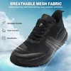 image:imageWomens Orthopedic Plantar Fasciitis Shoes Comfortable Wide Arch Support Diabetic Orthotic Flat Feet Trail Running Athletic Hiking Sneakers Casual Sports Trekking Walking Shoes for Foot Heel PainK1black