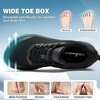 image:imageWomens Orthopedic Plantar Fasciitis Shoes Comfortable Wide Arch Support Diabetic Orthotic Flat Feet Trail Running Athletic Hiking Sneakers Casual Sports Trekking Walking Shoes for Foot Heel PainK1black