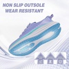 image:imageWomens Orthopedic Road Running Shoes Comfortable Arch Support Plantar Fasciitis Flat Feet Orthotic Athletic Fashion Sneakers Casual Trekking Sport Walking Shoes for Foot Heel and Pain ReliefW2purple