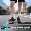 image:imageWomens Orthopedic Road Running Shoes Comfortable Arch Support Plantar Fasciitis Flat Feet Orthotic Athletic Fashion Sneakers Casual Trekking Sport Walking Shoes for Foot Heel and Pain ReliefW1black