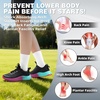 image:imageWomens Orthopedic Road Running Shoes Comfortable Arch Support Plantar Fasciitis Flat Feet Orthotic Athletic Fashion Sneakers Casual Trekking Sport Walking Shoes for Foot Heel and Pain ReliefW1black