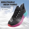 image:imageWomens Orthopedic Road Running Shoes Comfortable Arch Support Plantar Fasciitis Flat Feet Orthotic Athletic Fashion Sneakers Casual Trekking Sport Walking Shoes for Foot Heel and Pain ReliefW1black