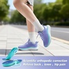 image:imageWomens Orthopedic Road Running Shoes Comfortable Arch Support Plantar Fasciitis Flat Feet Orthotic Athletic Fashion Sneakers Casual Trekking Sport Walking Shoes for Foot Heel and Pain ReliefW2purple
