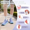image:imageWomens Orthopedic Road Running Shoes Comfortable Arch Support Plantar Fasciitis Flat Feet Orthotic Athletic Fashion Sneakers Casual Trekking Sport Walking Shoes for Foot Heel and Pain ReliefW2purple