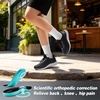 image:imageWomens Orthopedic Road Running Shoes Comfortable Arch Support Plantar Fasciitis Flat Feet Orthotic Athletic Sneakers Casual Tennis Outdoor Walking Exercise Shoes for Foot Heel and Pain ReliefW1black