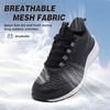 image:imageWomens Orthopedic Road Running Shoes Comfortable Arch Support Plantar Fasciitis Flat Feet Orthotic Athletic Sneakers Casual Tennis Outdoor Walking Exercise Shoes for Foot Heel and Pain ReliefW1black