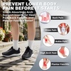 image:imageWomens Orthopedic Road Running Shoes Comfortable Arch Support Plantar Fasciitis Flat Feet Orthotic Athletic Sneakers Casual Tennis Outdoor Walking Exercise Shoes for Foot Heel and Pain ReliefW1black