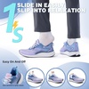 image:imageWomens Orthopedic Road Running Shoes Comfortable Arch Support Plantar Fasciitis Flat Feet Orthotic Sport Sneakers Casual Breathable Outdoor Walking Tennis Shoes for Foot Heel and Pain ReliefW2purple