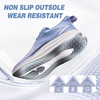 image:imageWomens Orthopedic Road Running Shoes Comfortable Arch Support Plantar Fasciitis Flat Feet Orthotic Sport Sneakers Casual Breathable Outdoor Walking Tennis Shoes for Foot Heel and Pain ReliefW2purple